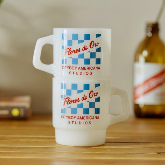 Milk Glass Mug