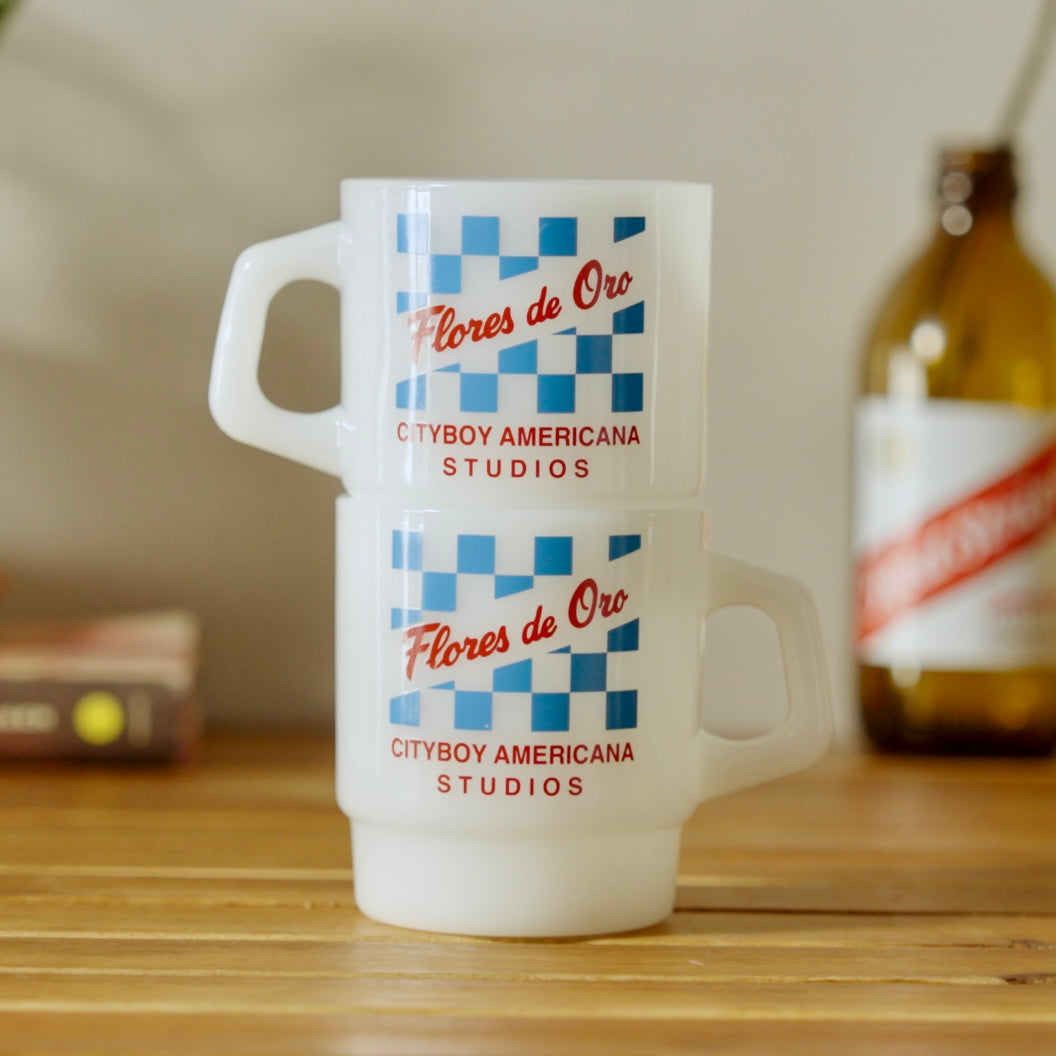 Milk Glass Mug