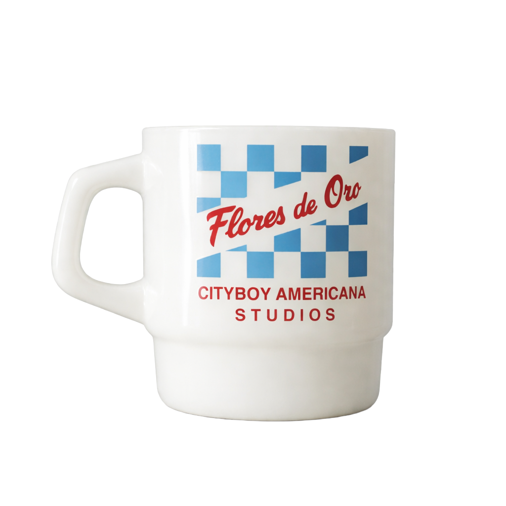 Milk Glass Mug