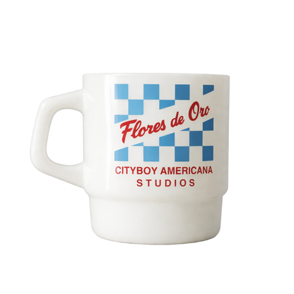 Milk Glass Mug